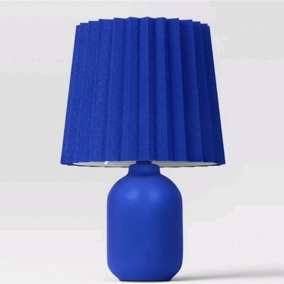 🆕️🛋Mini Lamp Room Essentials - Blue - Picture 2 of 3
